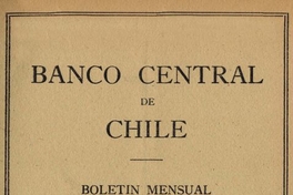 Exposición del Directorio del Banco Central de Chile relacionada con la situación económica y financiera del país