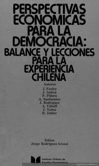 Políticas recientes de liberalización y estabilización en los países de Cono Sur : el caso chileno : 1974-1982
