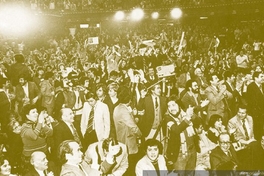 Concentración del Partido Demócrata Cristiano en el Teatro Caupolicán, 1980