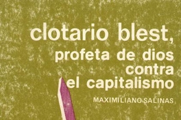 Clotario Blest y la Iglesia chilena hasta la crisis del 30