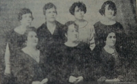 Mujeres dirigentes de Acción Femenina, órgano oficial del Partido Cívico Femenino, década de 1940