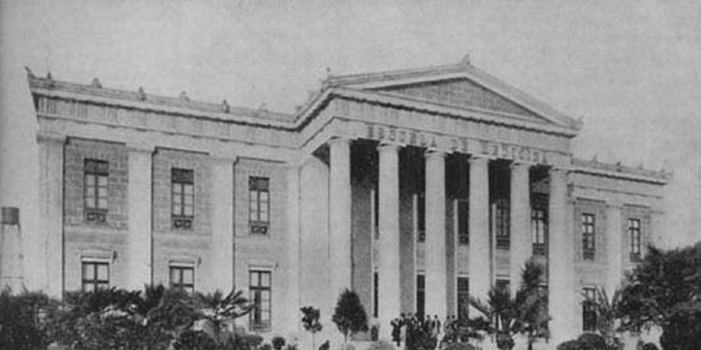 Edificio de la primera Escuela de Medicina