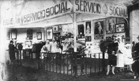 Escuela de Servicio Social en el cincuentenario del Decreto Amunátegui, 1927