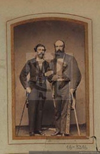 Retrato de Aniceto Vergara Albano y Mariano Donato Muñoz, 18 de marzo de 1866