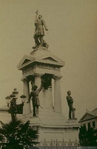 Monumento a Arturo Prat, ca. 1906