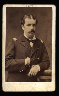 Carlos Silva Renard, Teniente Coronel, Segundo Jefe Regimiento Talca, ca. 1880