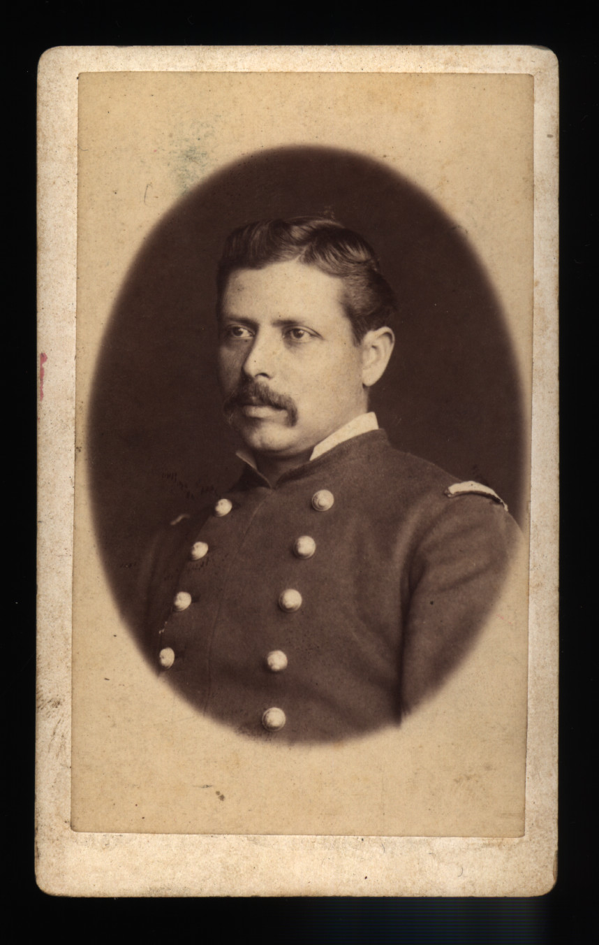 Rodolfo Villagrán, Sargento Mayor de Granaderos a Caballo, ca. 1880