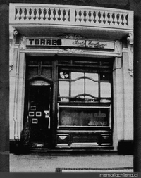 Confitería Torres, 1900