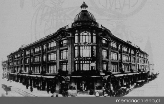 Edificio de la tienda Gath y Chaves, 1910