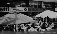 Café Tavelli, Providencia, hacia 1990