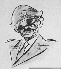 Caricatura de Clark Gable, 1929