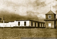 Vista general de Lazareto de Arica, hacia 1910