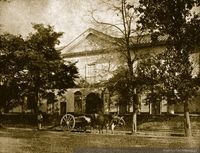 Hospital San Francisco de Borja (Fachada Antigua), hacia 1910