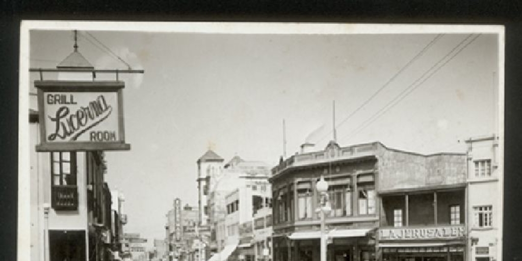 Calle Manuel Antonio Matta, Antofagasta, ca. 1960