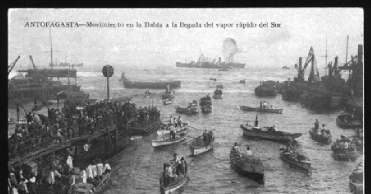 Bahía de Antofagasta, ca. 1920