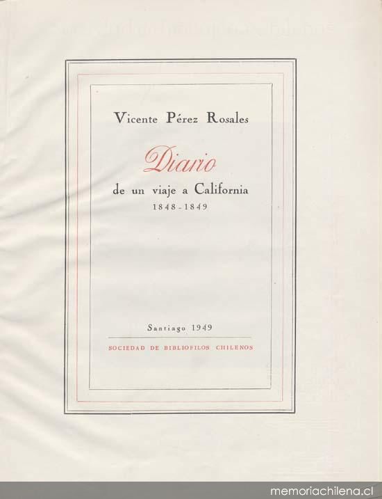 Diario de un viaje a California (1848-1849)