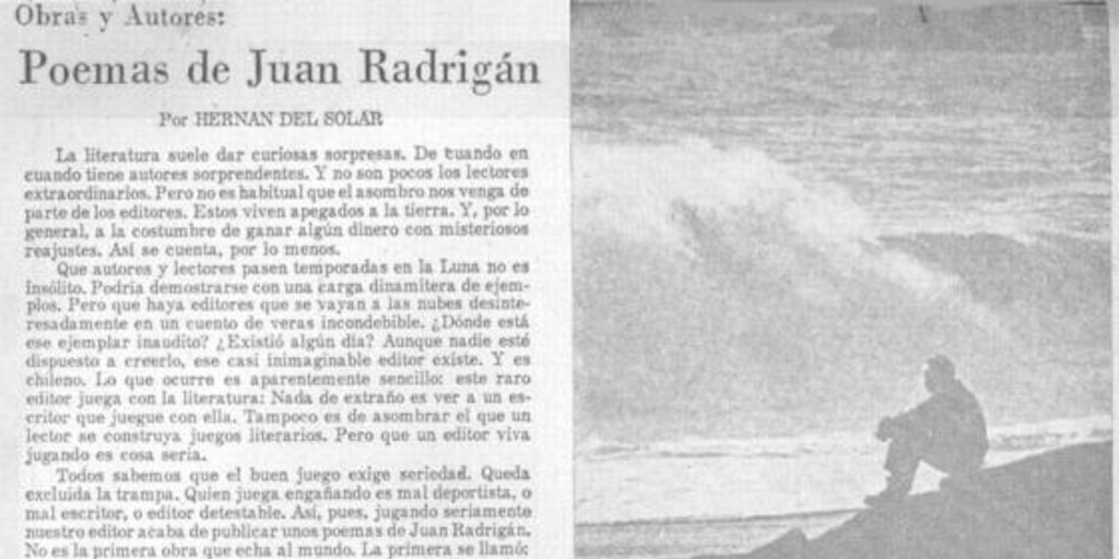 Poemas de Juan Radrigán