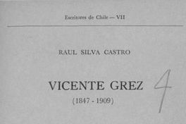 Vicente Grez (1847-1509)