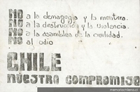 Chile, nuestro compromiso, 1983-1988