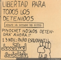Libertad para todos los detenidos, 1983-1988