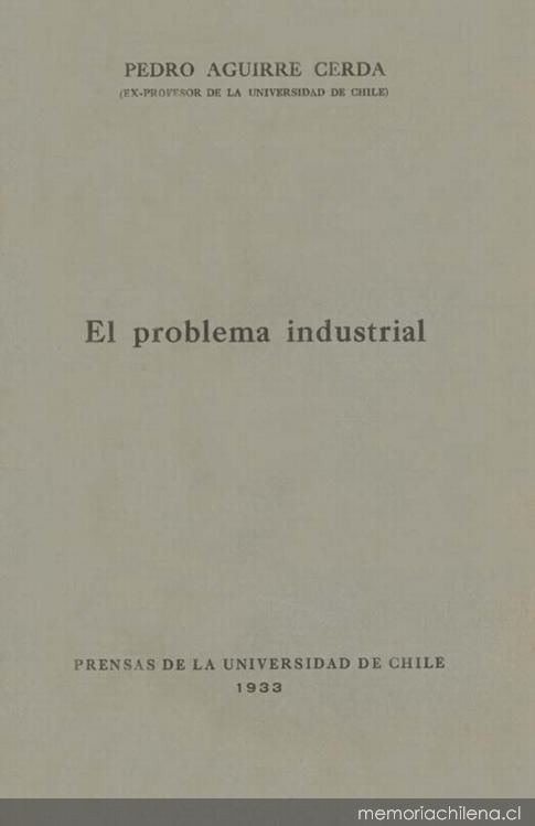 El problema industrial