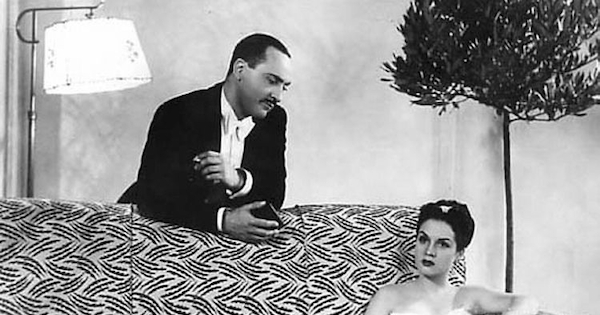 Beverle Bush y Poncho Merlet en La chica del crillón, 1941