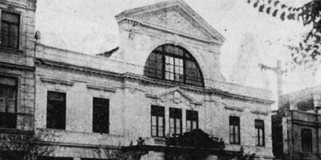 Cine Alhambra, de Valparaíso, 1917