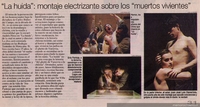 "La Huida", montaje electrizante sobre los "muertos vivientes"