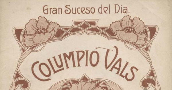 Columpio vals : de la célebre opereta cómica Vamos á la metrópolis