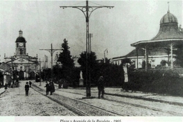 Plaza y Avenida de la Recoleta, 1905