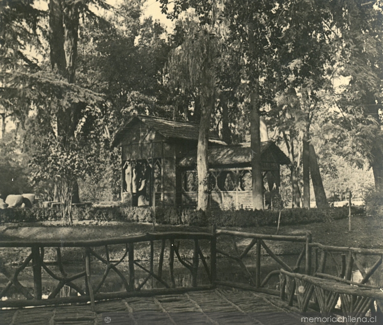 Parque Cousiño, Santiago, 1930