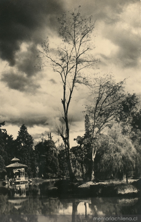 Parque Cousiño, Santiago, 1930