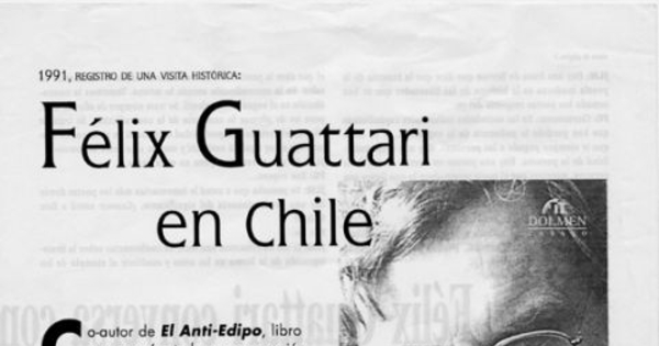 Félix Guattari en Chile
