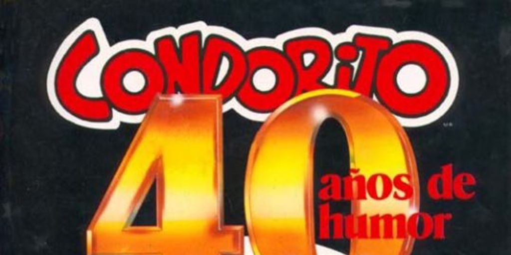 Portada de Condorito : nº especial 40 años, 1989