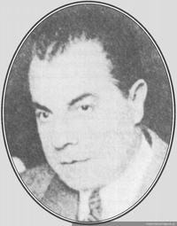 El periodista y escritor Rafael Maluenda hacia década de 1930