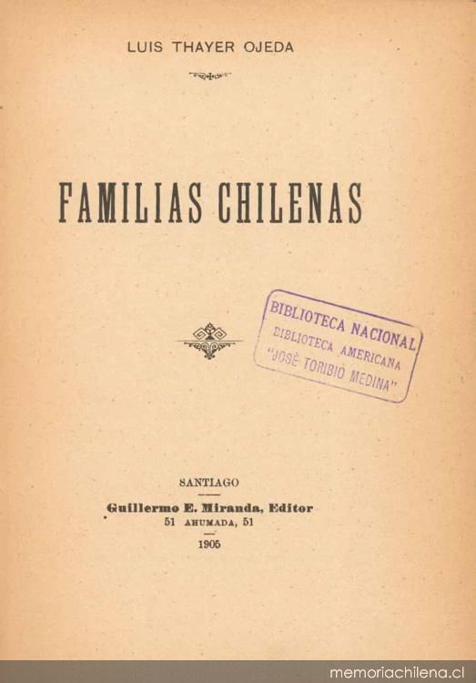 Familias chilenas.