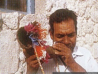 Tocador de putu, Peine, II Región, ca. 1998