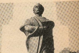 Monumento a Balmaceda, por Samuel Román, 1955