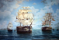 Captura de la fragata María Isabel el 17 de noviembre de 1818