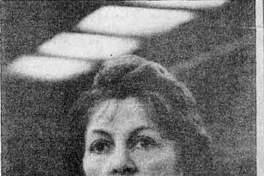 Lucy Neira como Elvira en la obra Las tres pascualas, abril de 1991