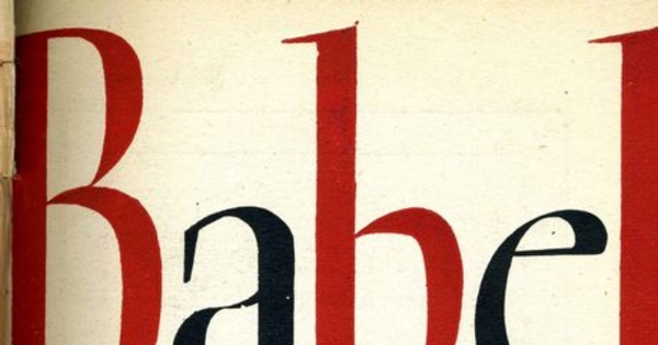 Babel: n° 51, segundo semestre de 1951