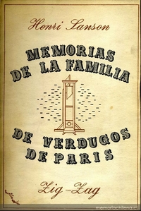 Memorias de la familia de verdugos de París