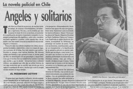 Ángeles y solitarios : la novela policial en Chile