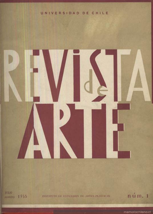 Revista de arte : segunda época : no.1, 1955-no.12, 1958