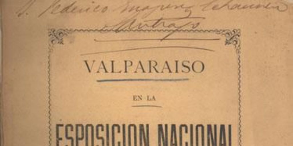 Valparaíso en la Esposición Nacional de 1884
