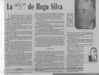 La "S" de Hugo Silva