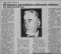 El talento periodístico-literario chileno