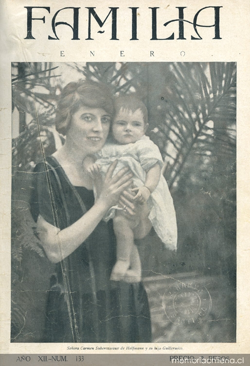 Familia : tomo 12, nº 133-144, enero-diciembre de 1921