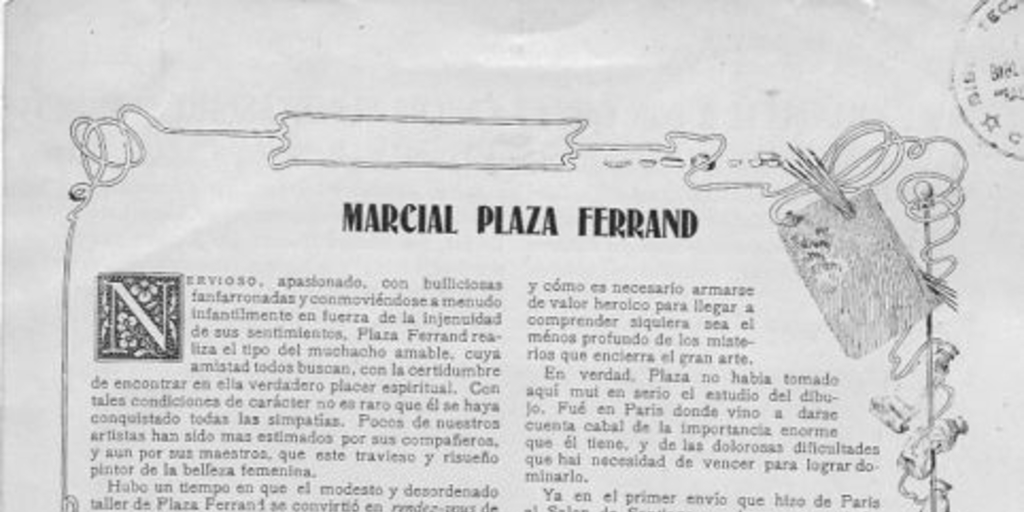 Marcial Plaza Ferrand