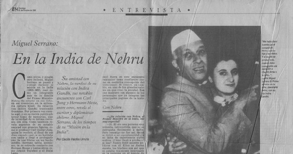 En la India de Nehru